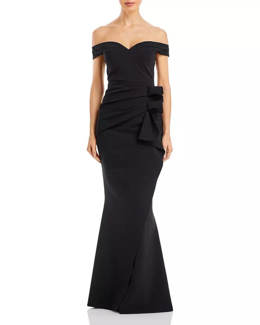 Chiara Boni La Petite Robe Radoslava Off The Shoulder Bodycon Gown NWT 6 $1090
